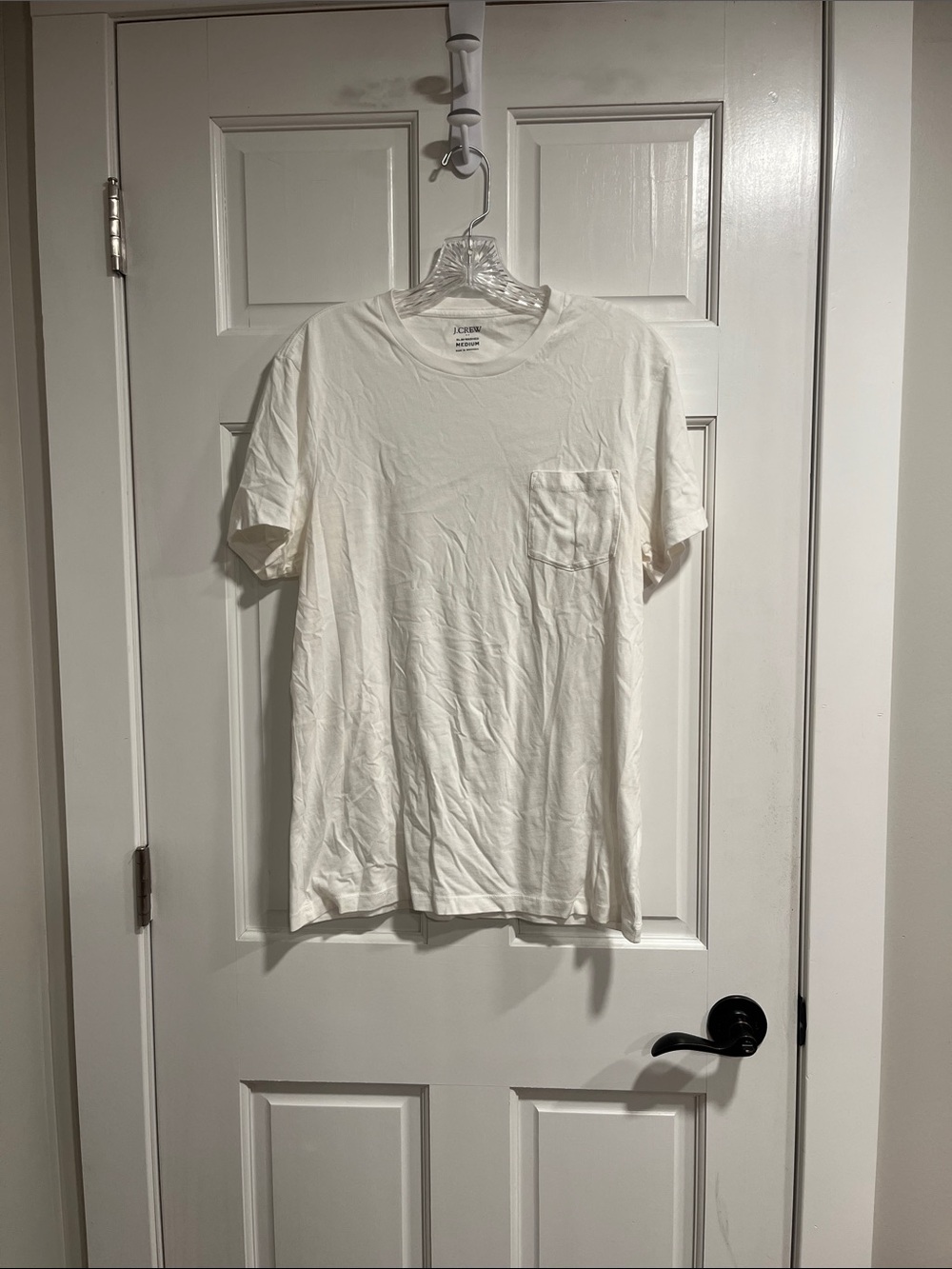 J. Crew Factory 100% Cotton Slim Washed Pocket T-Shirt Size Medium
